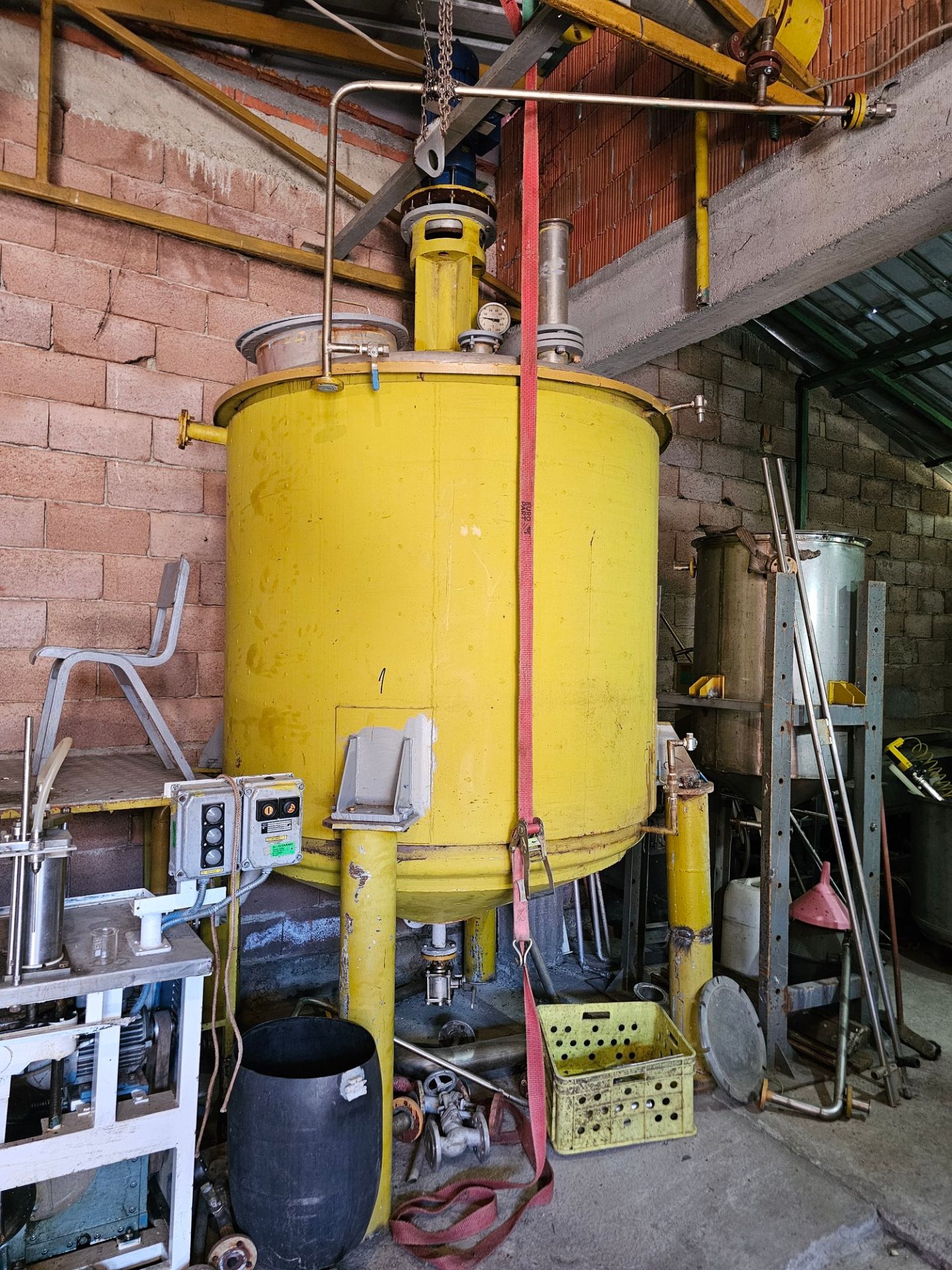 Jacketed Kettle (Duplikator) 5 t for Dissolving & Cooking — with Cooler